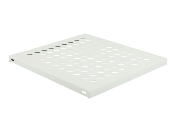 Lanview by Logon - Rack-hylle - skapmonterbar - hvit, RAL 7035 - 1U - 19"