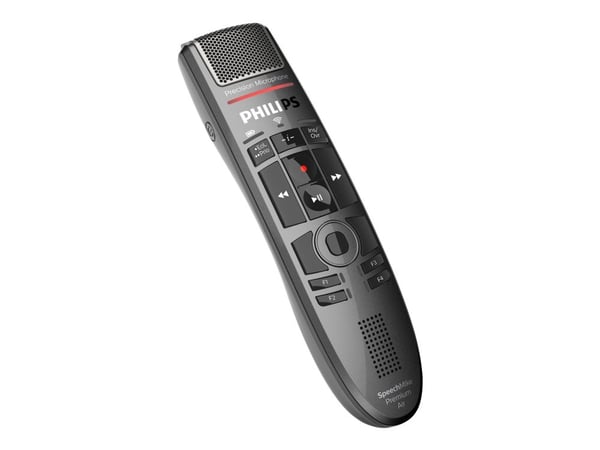 Philips SpeechMike Premium Air SMP4000 - SMP4000 Series - högtalarmikrofon - USB - mörkgrå pärla metallic