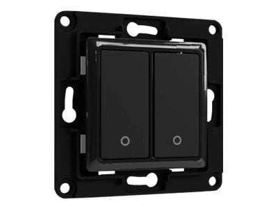 Shelly Wall switch 2 - svart Shelly Wall switch 2 - svart