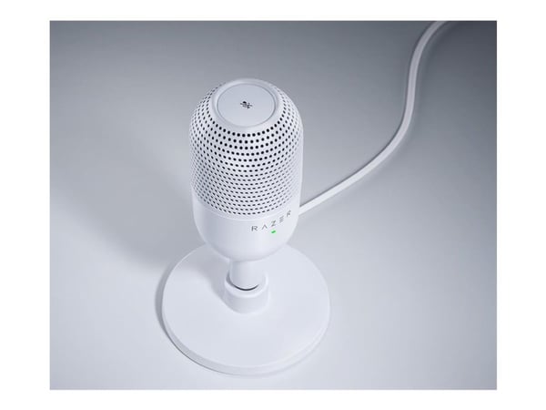 Razer Seiren V3 Mini - Mikrofon - USB - hvit