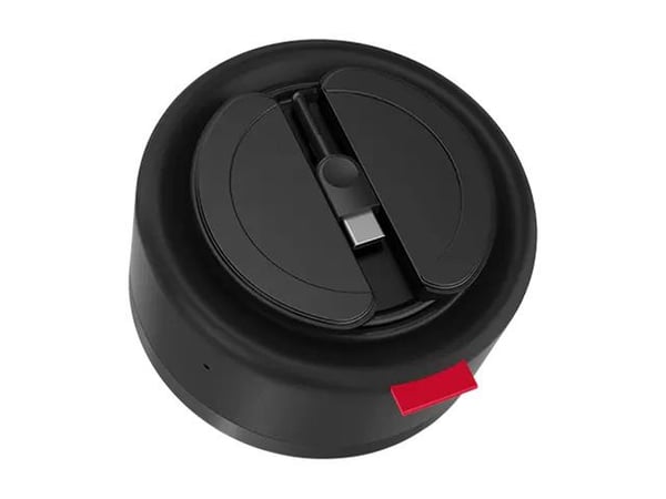 Lenovo Go - Høyttalende håndfri telefon - kablet - USB-C - stormgrå - Certified for Microsoft Teams