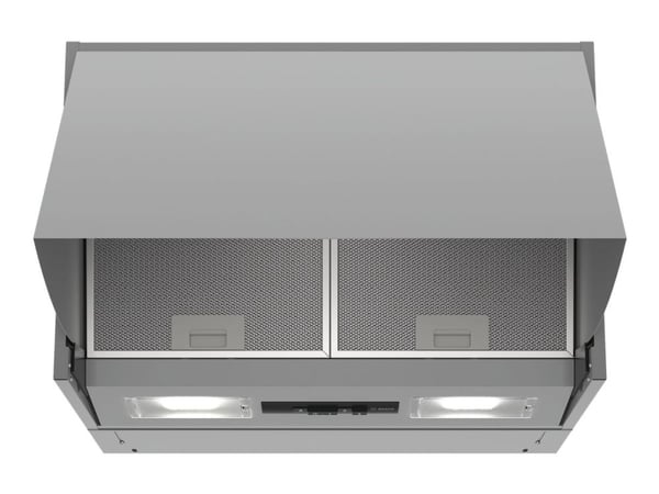 Bosch Serie | 2 DEM66AC00 - Panser - integrert - bredde: 60 cm - dybde: 27.1 cm - uttrekking og resirkulering - sølv