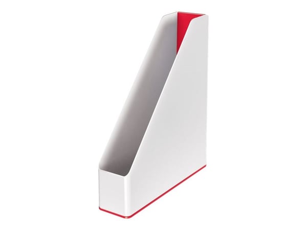 Leitz WOW - Bladfil - bokryggbredde: 73 mm - for A4 (210 x 297 mm) - rød