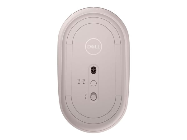 DELL MS3320W, Molempikätinen, Optinen, RF Wireless + Bluetooth, 1600 DPI, Vaaleanpunainen