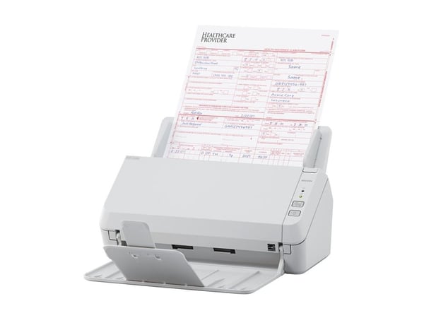 Ricoh SP-1125N - Dokumentskanner - Dobbel CIS - Dupleks - 216 x 355.6 mm - 600 dpi x 600 dpi - inntil 25 spm (mono) / inntil 25 spm (farge) - ADF (...
