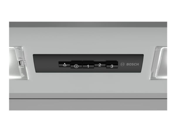 Bosch Serie | 2 DEM63AC00 - Panser - integrert - bredde: 60 cm - dybde: 27.1 cm - ekstraksjon og resirkulasjon (-) - sølv