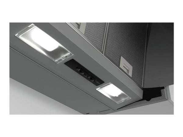 Bosch Serie | 2 DEM63AC00 - Panser - integrert - bredde: 60 cm - dybde: 27.1 cm - ekstraksjon og resirkulasjon (-) - sølv