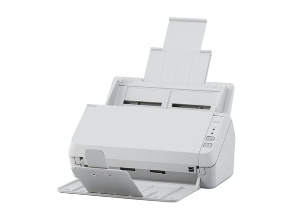 Ricoh SP-1125N - Dokumentskanner - Dobbel CIS - Dupleks - 216 x 355.6 mm - 600 dpi x 600 dpi - inntil 25 spm (mono) / inntil 25 spm (farge) - ADF (...