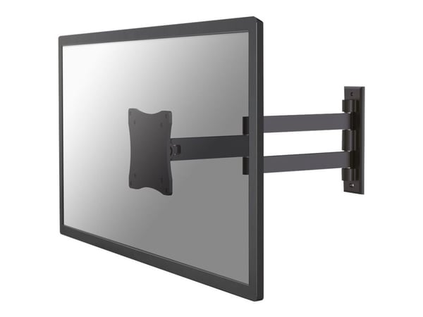 Neomounts FPMA-W830 - Brakett - full bevegelse - for LCD-skjerm - svart - skjermstørrelse: 10"-27" - veggmonterbar