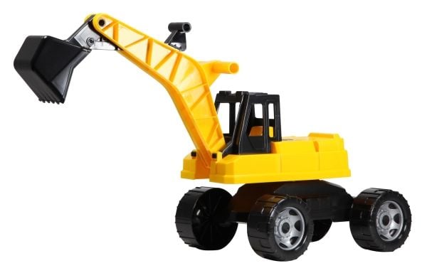 Lena GIGA TRUCKS 02047, Gravemaskin, 2 år, Plast, Sort, Gult