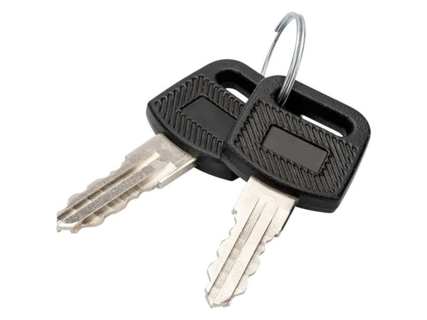 Digitus DN-KEY-WM, Lukitusavain, Musta, Hopea, Kiina, 5 mm, 45 mm, 20 mm