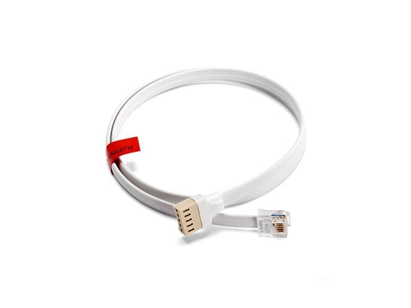 Satel RJ/PIN5, PIN-5, RJ, Valkoinen