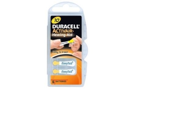 Duracell - Paristot 6 x 10 - Sinkkiputki