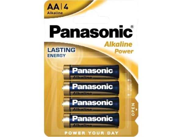 Panasonic Alkaline Power LR03APB/4BP - Batteri 4 x AAA - Alkalisk