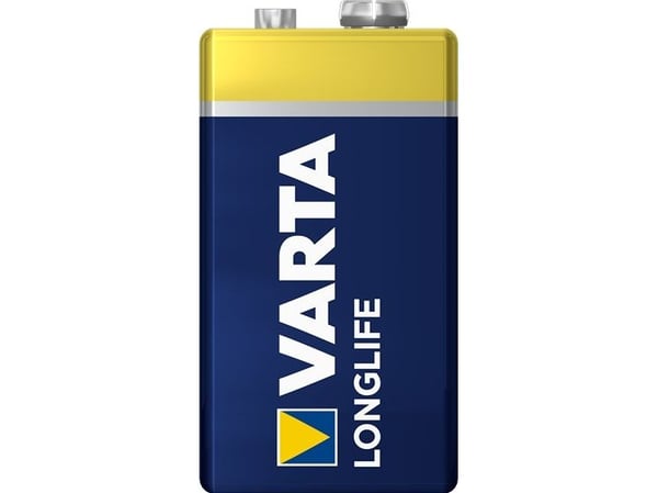 Varta Longlife 04122 - Batteri 9V - Alkalisk