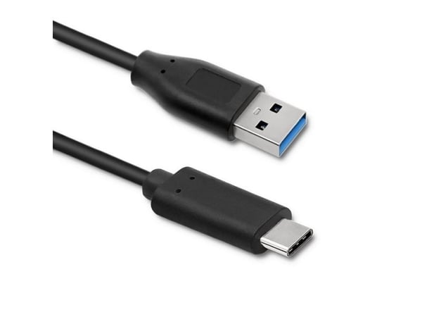 Qoltec - USB-kaapeli - USB-C (han) til USB Type A (han) - USB 3.0 - 1,5 m - omvendelig C-stikforbindelse (omavendelig C-stikforbindelse)