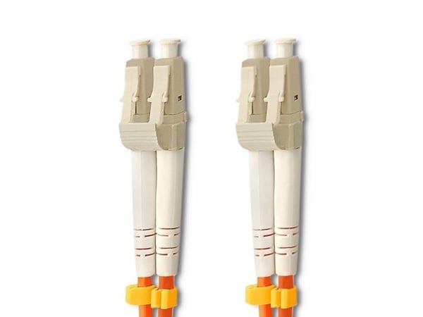 Qoltec - Koblingskabel - LC multimodus (hann) til LC multimodus (hann) - 1 m - fiberoptisk - dupleks - 50 / 125 mikroner - OM2