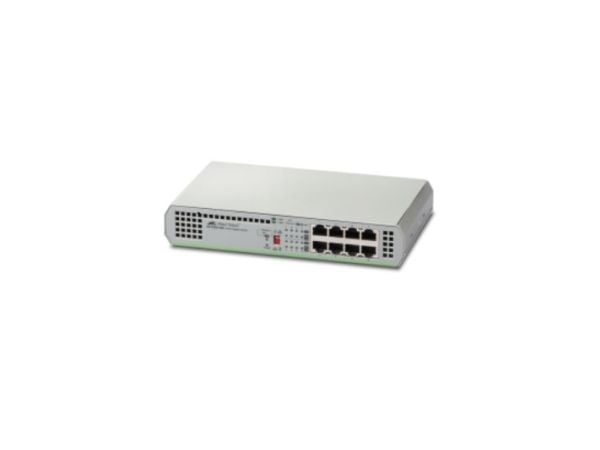 Allied Telesis CentreCOM AT-GS910/8 - Switch - 8 x 10/100/1000 - stasjonær