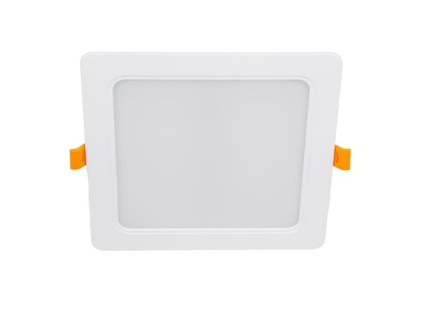 Maclean SLIM innfelt LED taklampe 18W nøytral hvit 4000K 170*170*26 mm 1800 lm MCE374 S