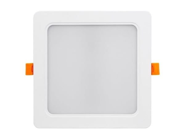 Maclean SLIM innfelt LED taklampe 18W nøytral hvit 4000K 170*170*26 mm 1800 lm MCE374 S