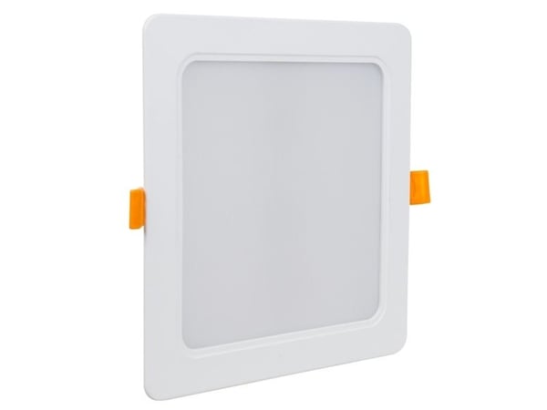 Maclean SLIM innfelt LED taklampe 18W nøytral hvit 4000K 170*170*26 mm 1800 lm MCE374 S