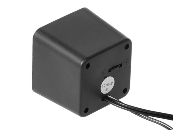 Audiocore AC870 B, 2-suuntainen, 2.0 kanavaa, Langallinen, 3 W, 200 - 20000 Hz, Musta, Harmaa