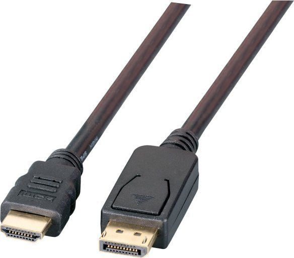 EFB Elektronik K5561SW.1V2, 1 m, DisplayPort, HDMI, Hankjønn, Hankjønn, Kopper