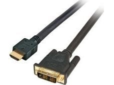 EFB HighSpeed HDMI-kabel med Eth. HDMI A-DVI-D, St.-St., 1.0