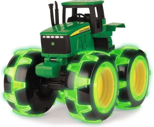 Tomy John Deere Monster Lightning Wheels, Monster hitsausauto, 3 vuotta, AAA, muovia, musta, vihreä