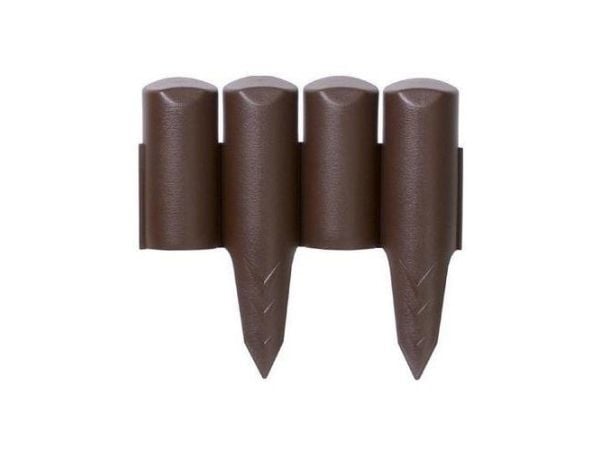 Prosperplast hagekant Palisade Border 2500 x 228/130 mm brun (IPBO-R222)