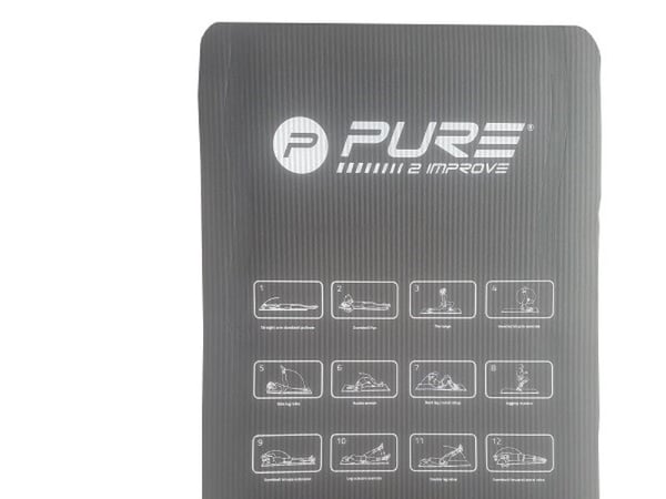 Pure2Improve Fitness treningsmatte P2I NBR 183x58x1 cm