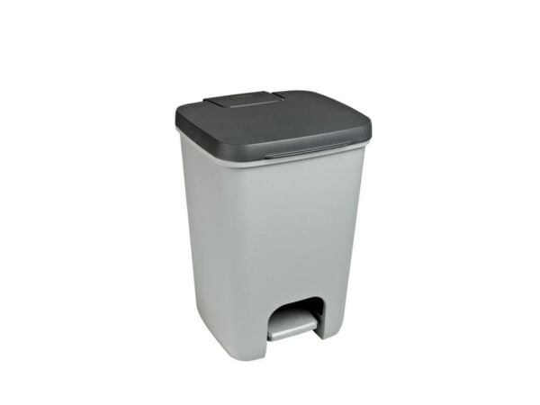 Curver Essentials poljettava roska-astia 20L harmaa (225360 )