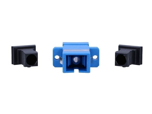 Extralink ADAPTER SC/PC SC/UPC SM SIMPLEX BLUE - Adapter, SC/UPC, Obelagd, Blå, Enkelläge, Plast, 2000 styck
