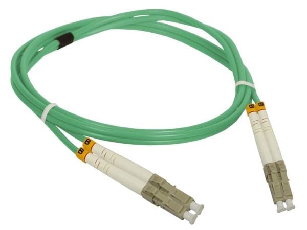 ALANTEC - Koblingskabel - LC multimodus (hann) til LC multimodus (hann) - 2 m - 2 m - fiberoptisk - dupleks - 50 / 125 mikroner - OM3 - halogenfri