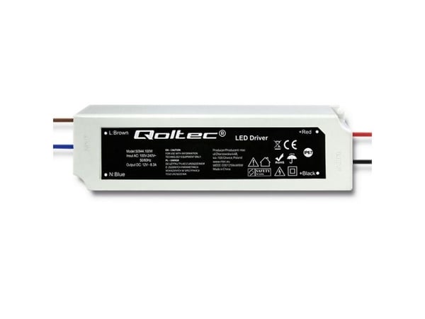 Qoltec - LED driver - 100 Watt - 8.3 A