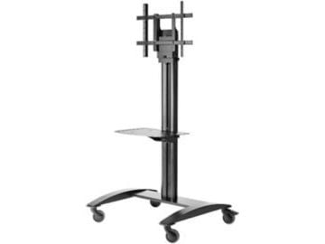 Peerless-AV SmartMount SR575M - Vogn - for flatpanel - aluminium - svart pulverjakke - skjermstørrelse: 32"-75"