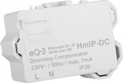 Homematic IP HMIP-DC, Knapper, Hvit, CE, 39 mm, 20 mm, 16 mm