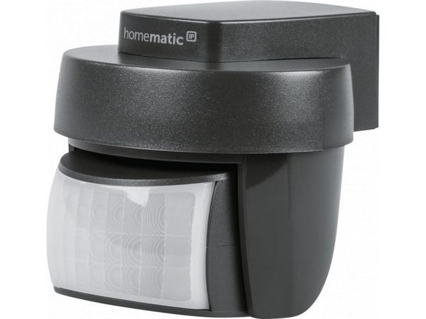 HomeMatic IP bevegelsessensor + dempelys. - utendørs, antrasitt