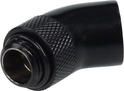 Alphacool - Forbindelsesadapter for væskekjølesystem - mørkesvart - 2.4 cm
