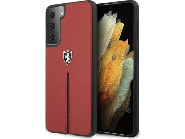 Ferrari FEOSIHCS21MRE S21+ G996 punainen/punainen kova kotelo Off Track Nahka Nylon hihna