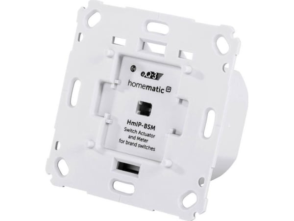 Homematic IP 142720A0, Växelställdon, 240 m, IP20, Vit, Homematic, CE