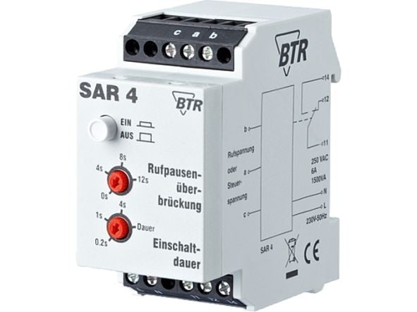 BTR NETCOM 130283-I, Hvit, 32 - 80 V, 23 - 54 Hz, 35 x 60 x 68 mm