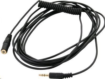 RØDE VC1 - Äänen jatkokaapeli - stereo-minijakki uros - stereo-minijakki naaras - 3 m - suojattu - musta - kierretty - RØDE Stereo VideoMic, Stereo...