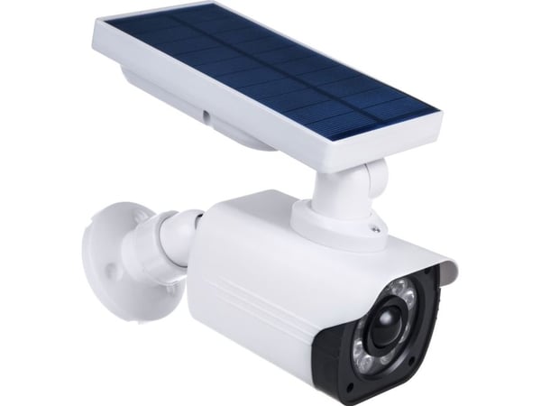 Solcelle dummy-kamera med LED-lys SOL1800S