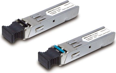 DIGITUS MFB-TFX - SFP (mini-GBIC) transceivermodul - 100Mb LAN - 100Base-FX - LC multimodus - opp til 2 km - 1310 nm