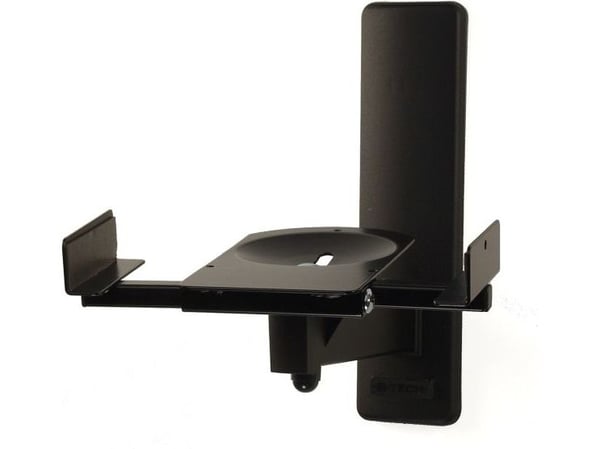 B-Tech BT77 Högtalarväggsfäste Vippstång, Flyttavstånd (max.): 27,3 cm Svart 1 par