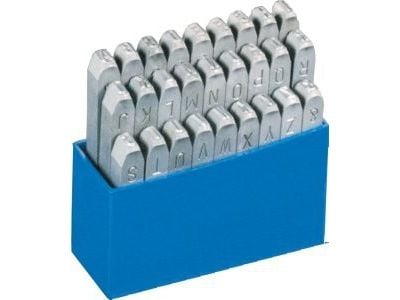 BETA set gravyrmarkörer - bokstäver A-Z, 12 mm