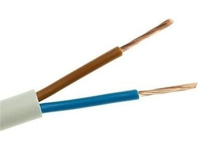 OWY-kaapeli Asuntokaapeli OMY 2x1,5mm2 300/300V valkoinen - OMY2X1,5 OWY-kaapeli Asuntokaapeli OMY 2x1,5mm2 300/300V valkoinen - OMY2X1,5