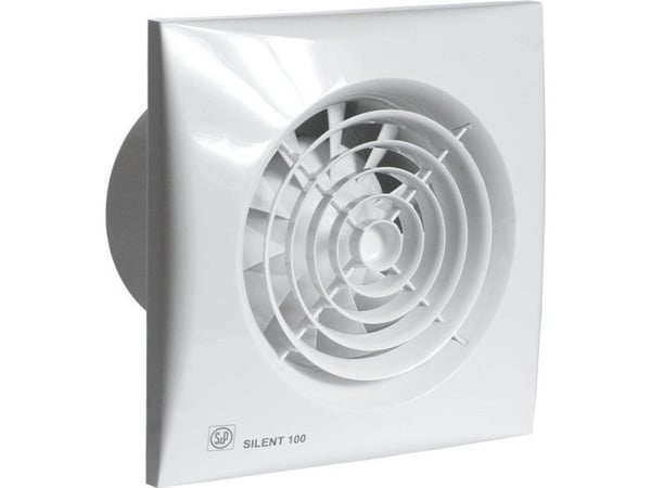 THERMEX Silent 200-300 Scandic, Vegg, Baderom, Hvit, Plast, IP45, 180 m³/t