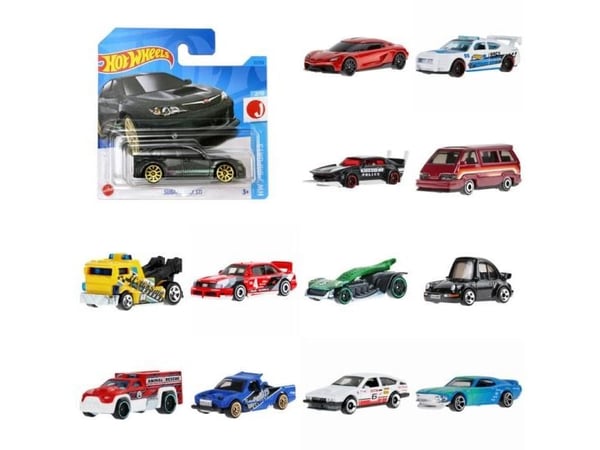 VARME HJUL SMÅ BILER 5cm